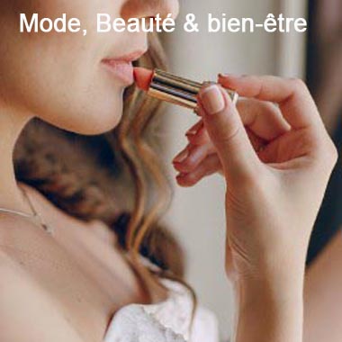 Mode, Beauté & bien-être (comprend : beauté & conseil en image, bien-être, bijouterie & alliances, Habillement & accessoires de mode)