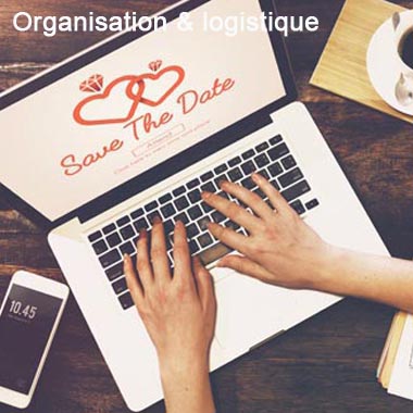 Organisation & logistique (comprend : wedding planner, location matériel, transport)